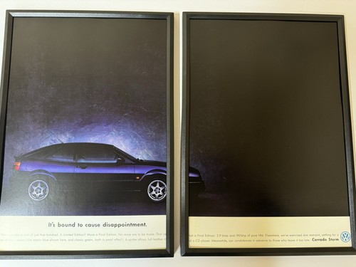 Framed print corrado storm - print, vw