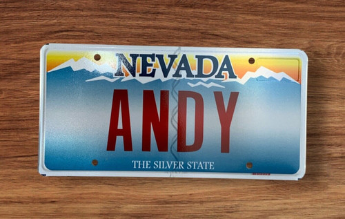 Nevada silver state vanity - state,