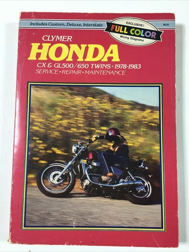 Clymer honda and - cx, gl500/650