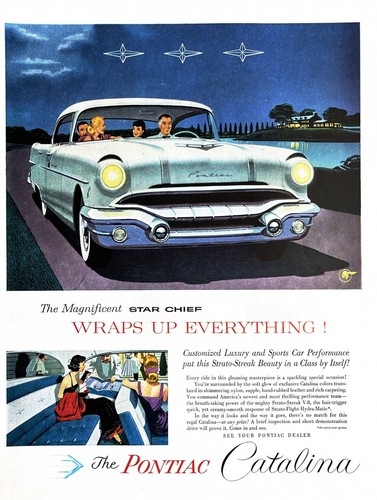 1956 pontiac catalina genuine - 1956,