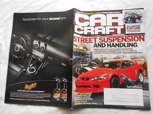 Car craft magazine - car,