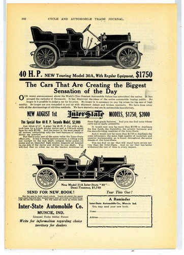 1910 inter state - inter-state, automobiles