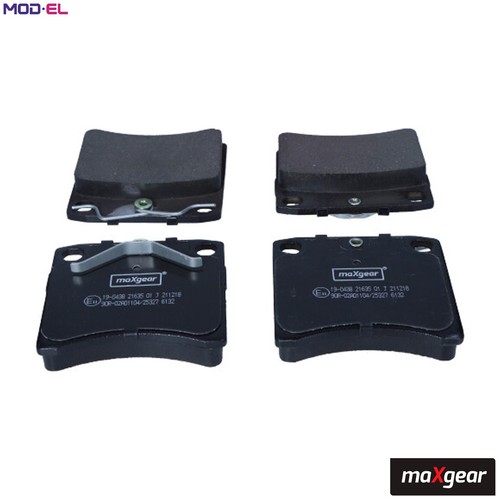Brake pad set - pad,
