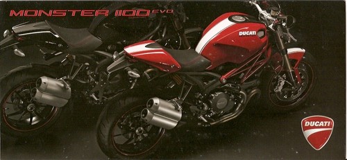 Motorcycle brochure ducati - -,