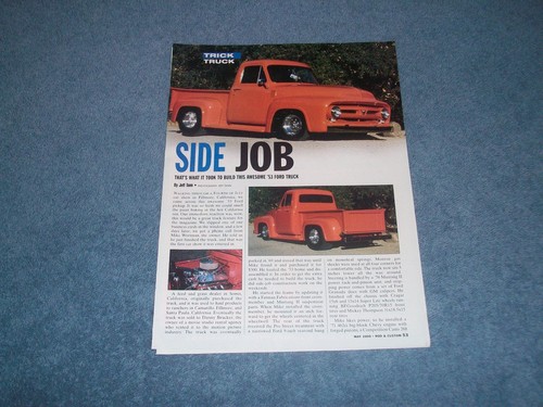1953 ford 100 pickup truck - ford,