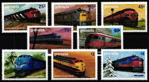 Grenada 3852 3859 mnh - grenada, #ny630