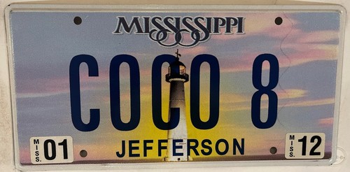 Vanity coco license plate - vanity,