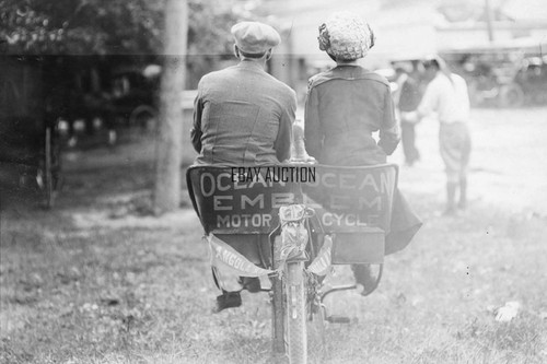 Emblem tandem motorcycle 1912