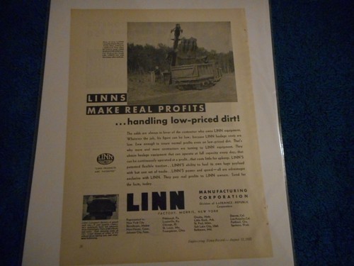 1932 linn tractors trucks - 1932,