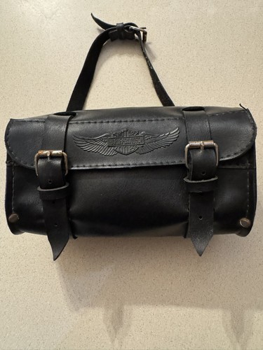 Harley davidson black leather - harley,
