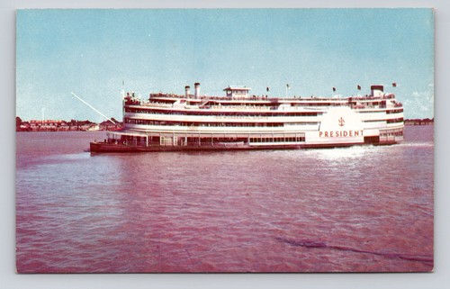 Postcard president new - s.s.,