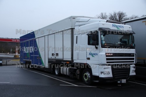 Truck photo daf box trailer - xf,