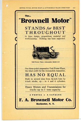 1910 brownell motor co - f.a.,