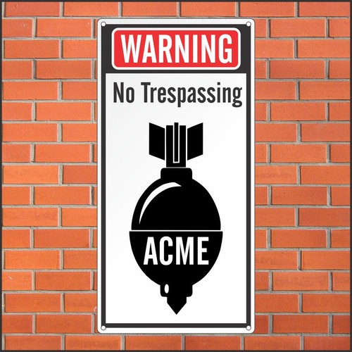 Trespassing sign funny - trespassing,