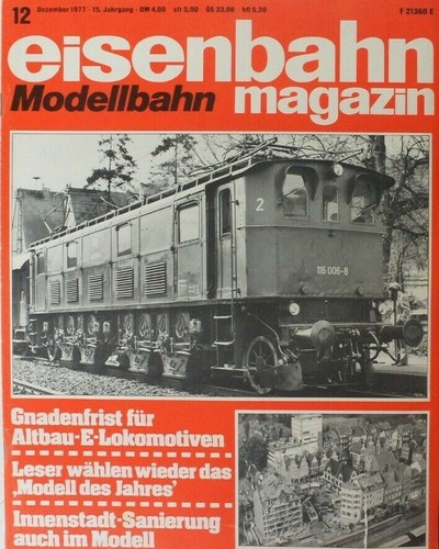 Railway magazine 1977 - magazine,