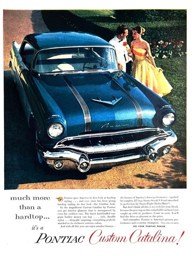 1956 pontiac catalina - pontiac, genuine