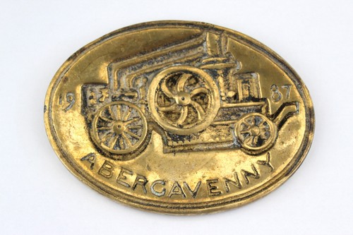 Vintage brass plaque - vintage,