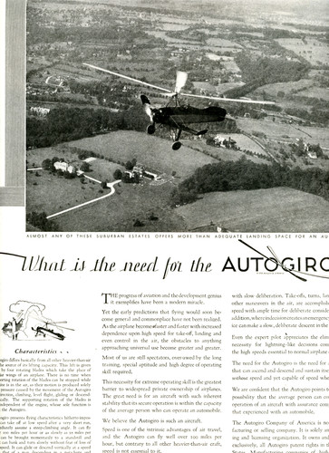 1931 original autogiro - original,