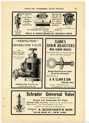 1904 schrader sons co - a., schrader's