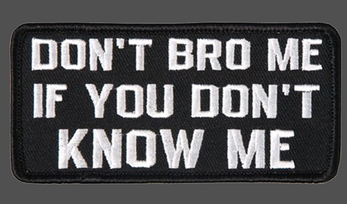 Don bro emroidered - bro, me