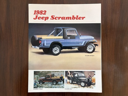 1982 jeep scrambler sl - sr,