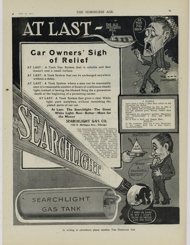 1911 searchlight gas - 1911, ad