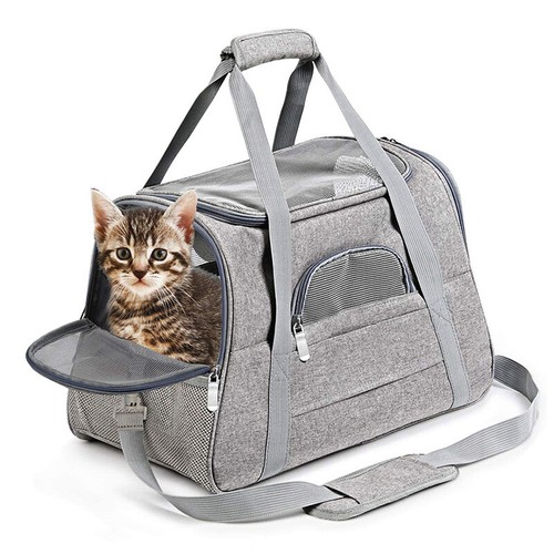 Cat carrier foldable - cat, portable