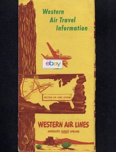 Western air lines flight - western,