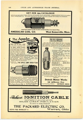 1904 american coil apple - american, coil,