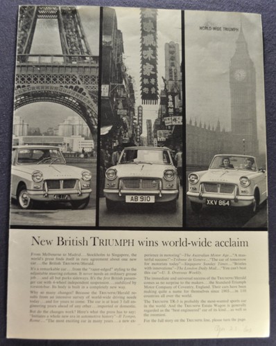 1960 triumph herald - 1960, test